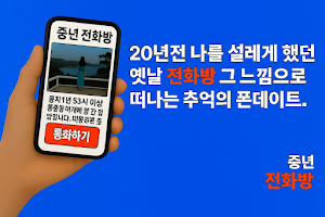 중년전화방 – 폰팅, 랜덤통화, 랜덤채팅, 중년폰팅 Screenshot 2