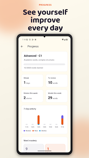 LinguaStory: Learn via Stories Screenshot 1