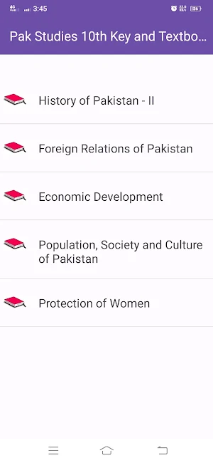Pak Studies 10th Key Textbook Screenshot 3