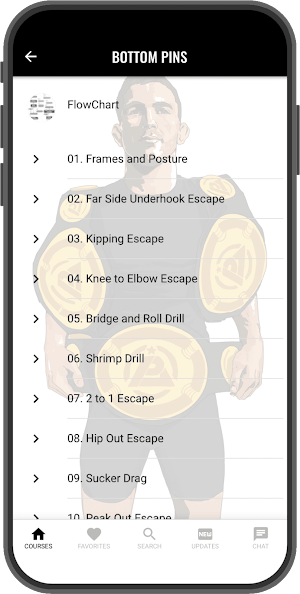 BJJFlowCharts Ash Williams Screenshot 3