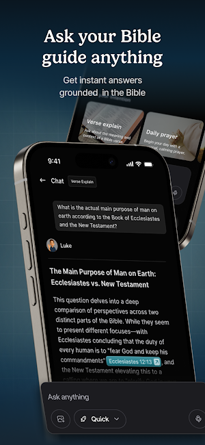 Parable: Bible Chat Guide Screenshot 0