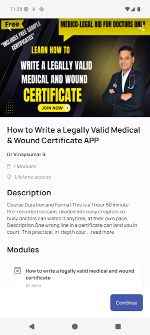 MedicoLegalAid Screenshot 2