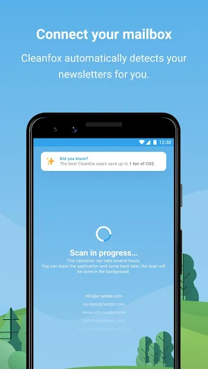 Cleanfox - Clean Up Your Inbox - Mail Cleaner Screenshot 0