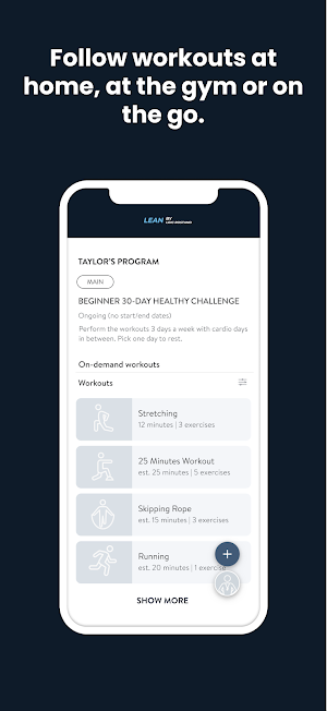 Lean App by Loic Rostand Screenshot 3
