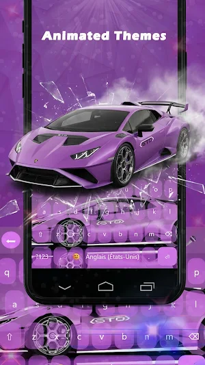 Car Keyboard Theme Screenshot 0