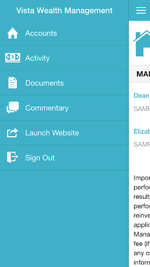 Vista Mobile Screenshot 0