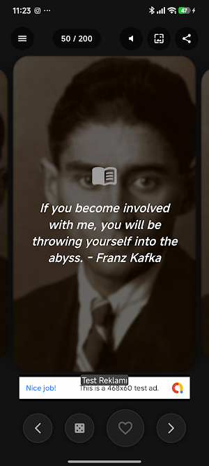 Franz Kafka Quotes Screenshot 0