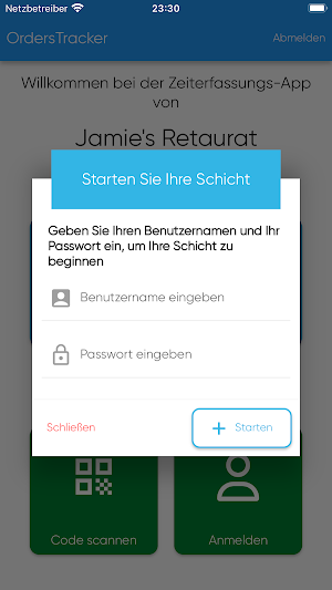 OrdersTracker - Time Recorder Screenshot 2