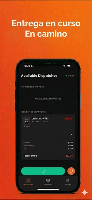 Delivery Dispatch Screenshot 3