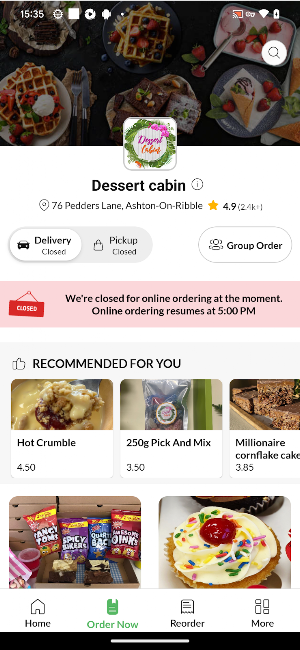Dessert Cabin Screenshot 2