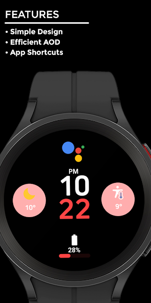 Night 36 - watch face Screenshot 1