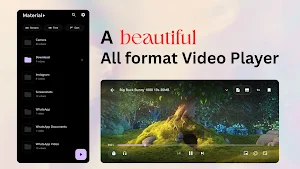 Video Player - Material Player Screenshot 0