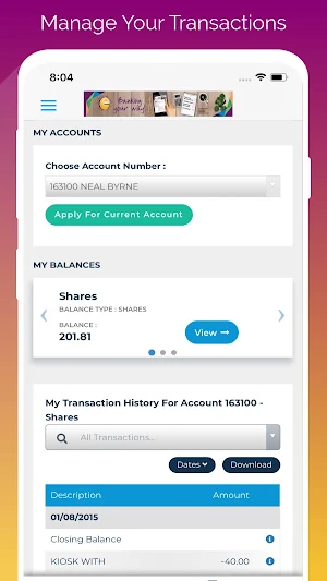 Gurranabraher Credit Union Screenshot 1