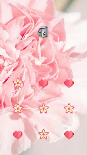 AppLock Theme Carnation Screenshot 0