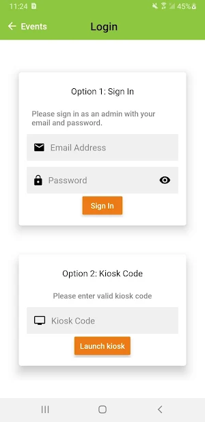 ScanAttend by Results at Hand Screenshot 1