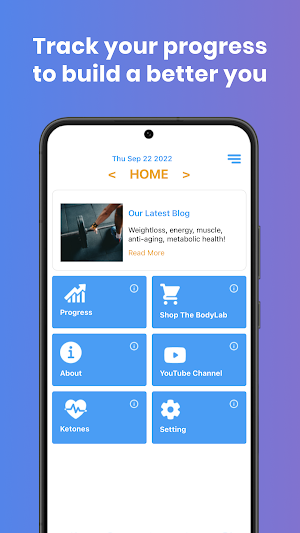 The BodyLab Mobile Screenshot 1