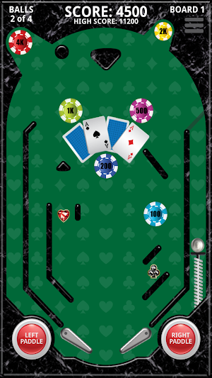 Mini Pinball Poker Fun Screenshot 1