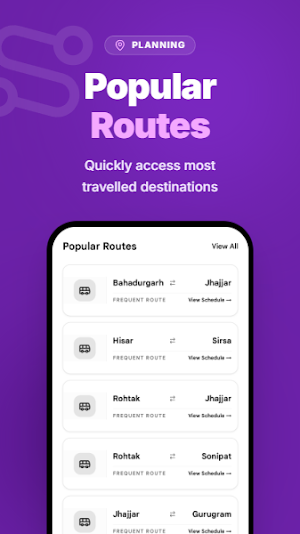 HaryanaBus Roadways Timetable Screenshot 2