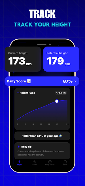 Tallify - height tracker Screenshot 1