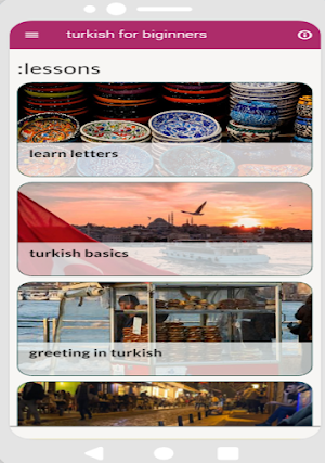 Turkish for beginners Screenshot 0