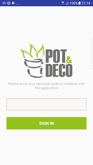 Potdeco Product Scanner Screenshot 0