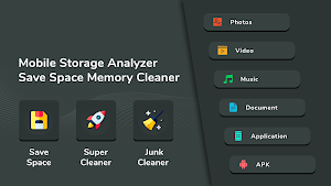 Mobile Storage Analyzer: Save Space Memory Cleaner Screenshot 0