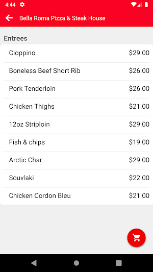 Bella Roma Pizza & Steak House Screenshot 2
