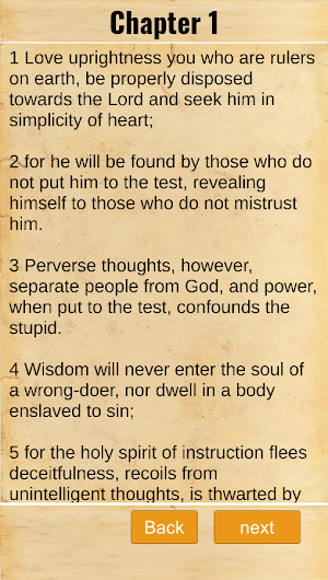 Book of Wisdom - Wisdom of Solomon Screenshot 0