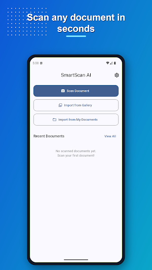 SmartScan AI - OCR PDF Scanner Screenshot 0