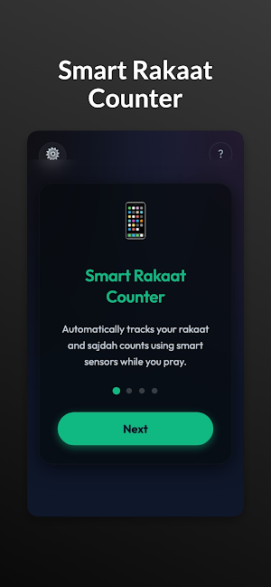Rakaat Counter – Smart Sajdah Screenshot 0