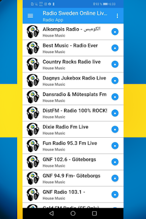 Radio Sweden Online Live Fm St Screenshot 0