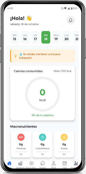 NutriApp Screenshot 0