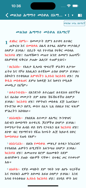 Meaza Kidusan Lite መዓዛ ቅዱሳን Screenshot 3