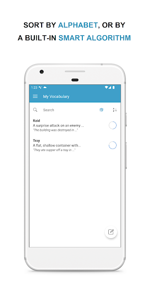 My Vocabulary Screenshot 1