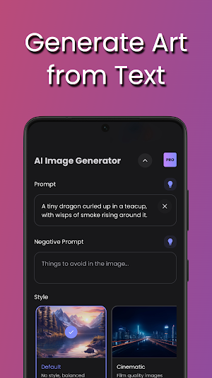 AI Image Generator: Pictora Screenshot 3