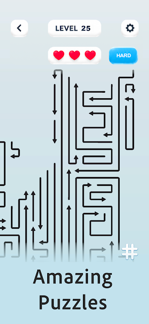Arrow Puzzle: Tap Escape Game Screenshot 1
