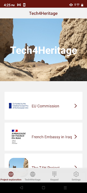 Tech4Heritage Screenshot 0