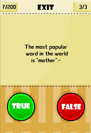 True or False - New version Screenshot 0