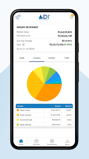 AdiFinancial Wealth Screenshot 2