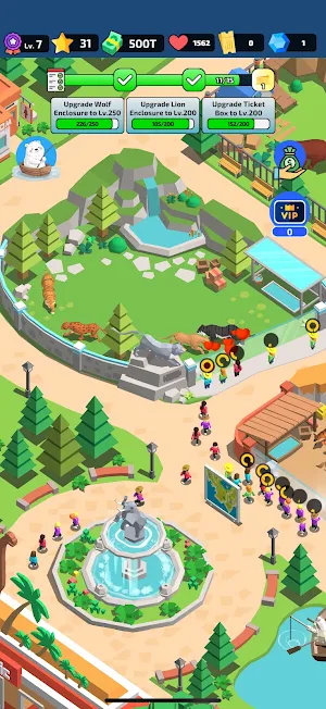 Wildlife Park Idle Tycoon Screenshot 1