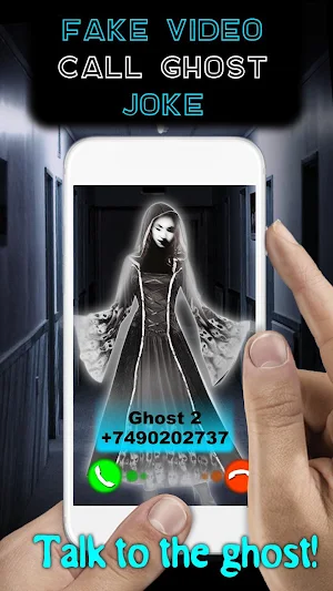Fake Call Video Ghost Joke Screenshot 0