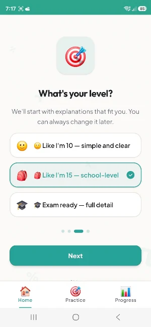 MathsNaviQ Tutor Screenshot 3