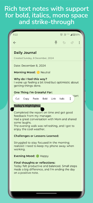 Simple Notes Screenshot 3