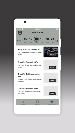 SweatBox Gym UK Screenshot 1