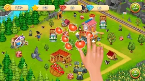 Family Farm Games Farming Town Screenshot 0