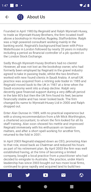 Wynniatt-Husey Ltd Screenshot 1