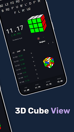 Zkt Timer Rubik’s Timer & WCA Screenshot 1