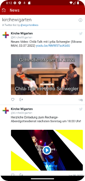 Kirche Wigarten Screenshot 1