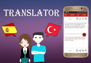 Spanish To Turkish Translator Screenshot 1