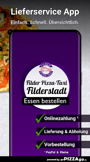 Filder Pizza-Taxi Filderstadt Screenshot 0